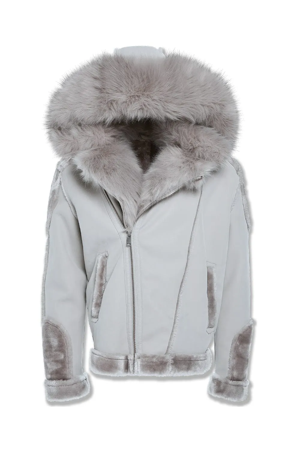 Exclusive Big Mens El Jefe Shearling Moto Jacket - Secret Sale Edition