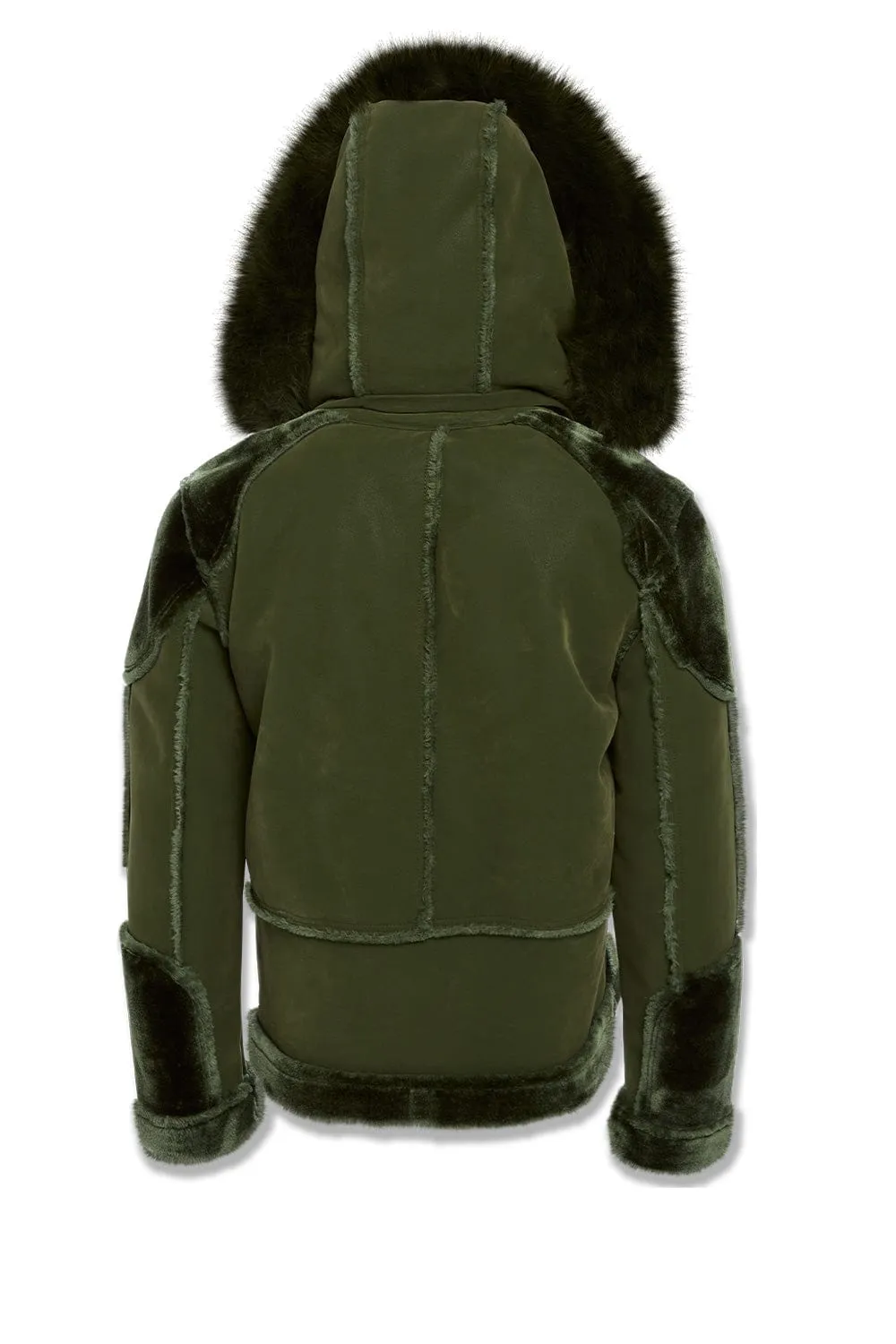Exclusive Big Mens El Jefe Shearling Moto Jacket - Secret Sale Edition