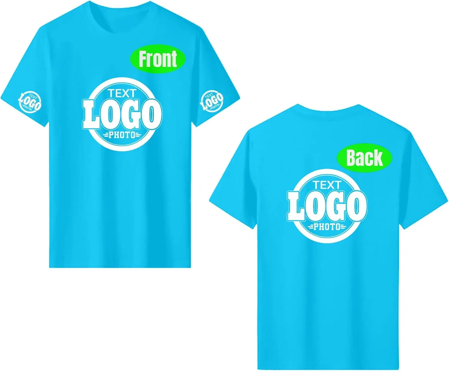 Custom T Shirts with Your Logo Text Photo Personalized T Shirts Custom Shirt Design Your Own Custom Tee Shirt