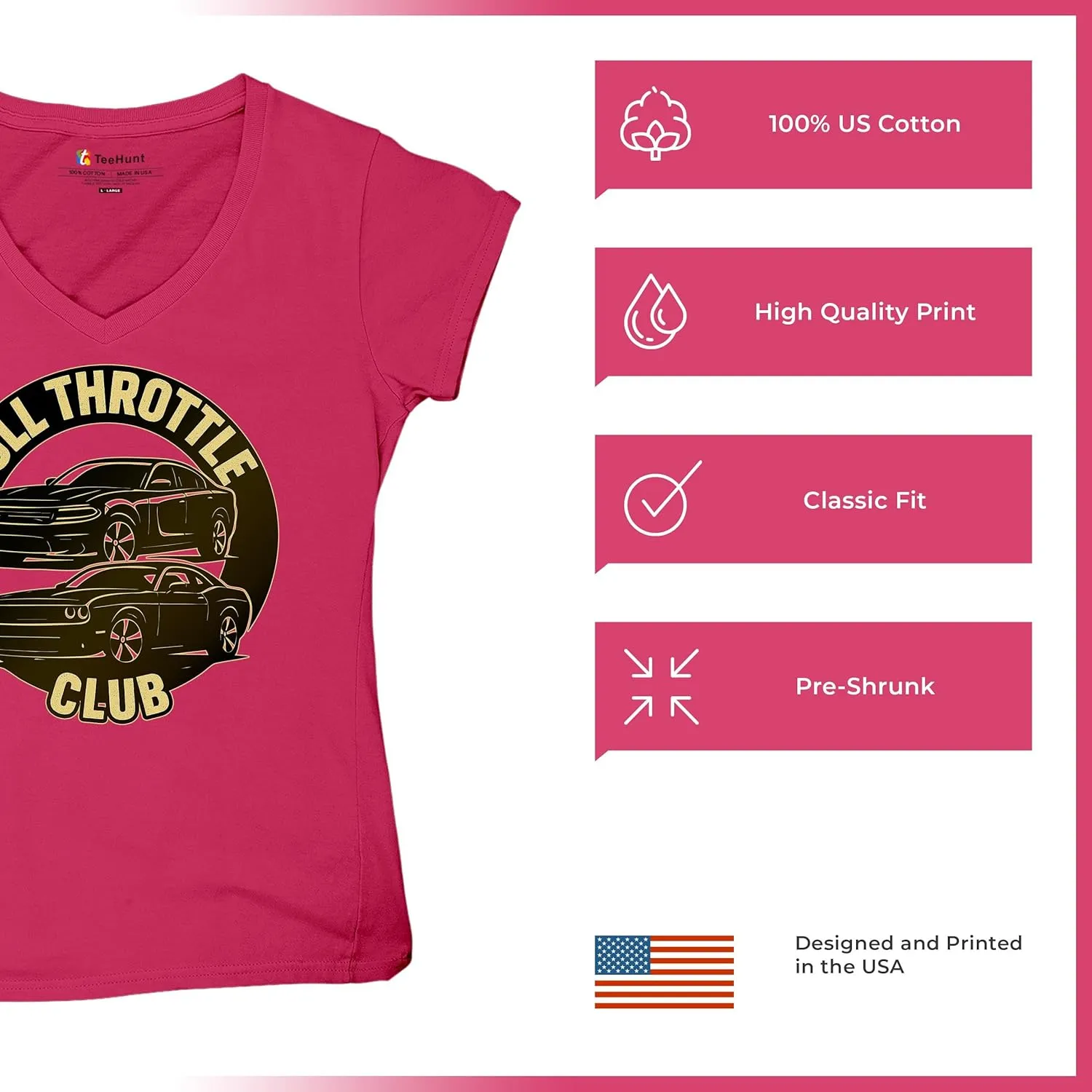 Full Throttle Club Women's Graphic T-Shirts and Tank Tops