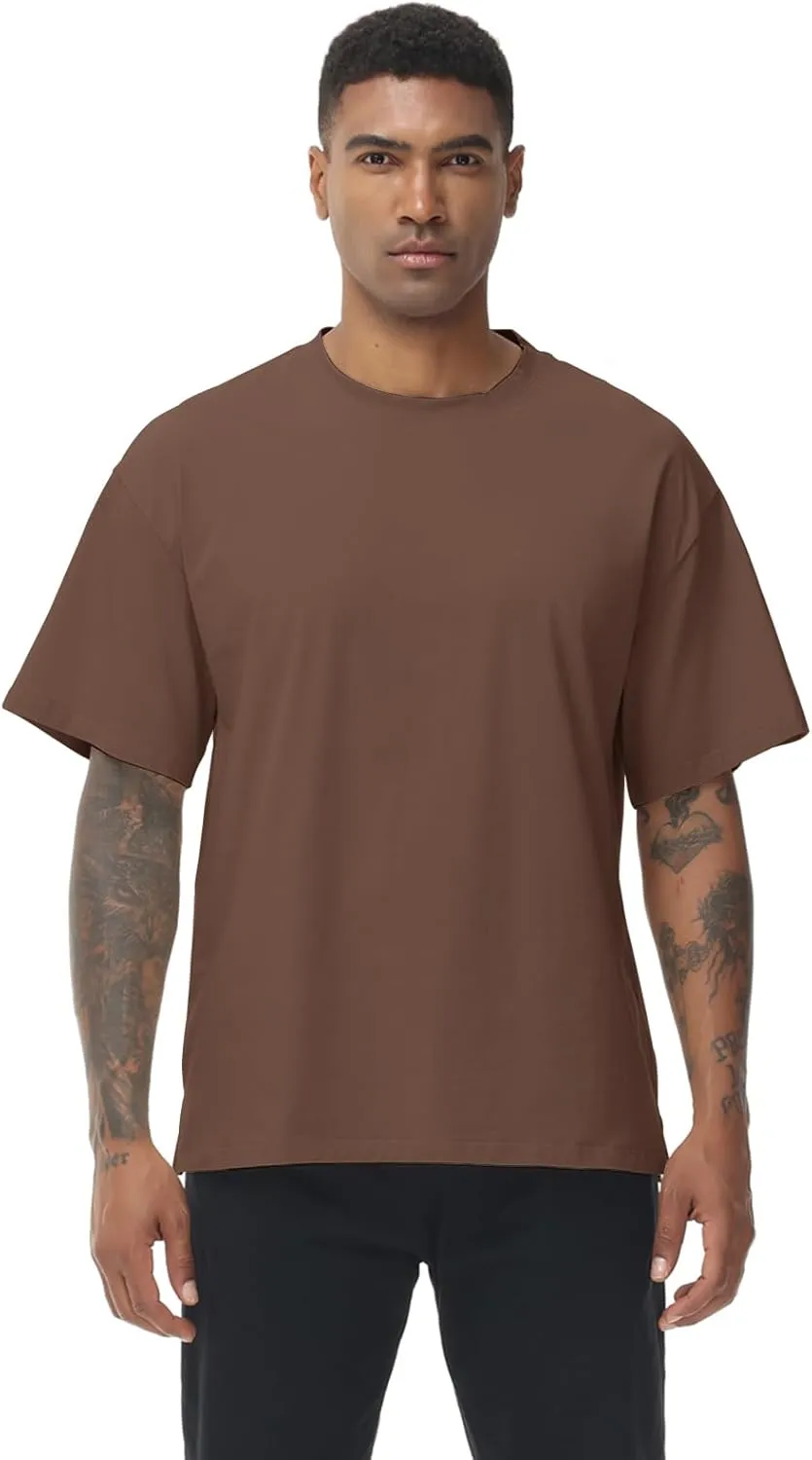 Muscle Killer 1/2pack Mens T Shirt Gym Workout Dry Fit Short Sleeve Athletic Fitness Crew Neck Tee Shirts Casual Loose Fit