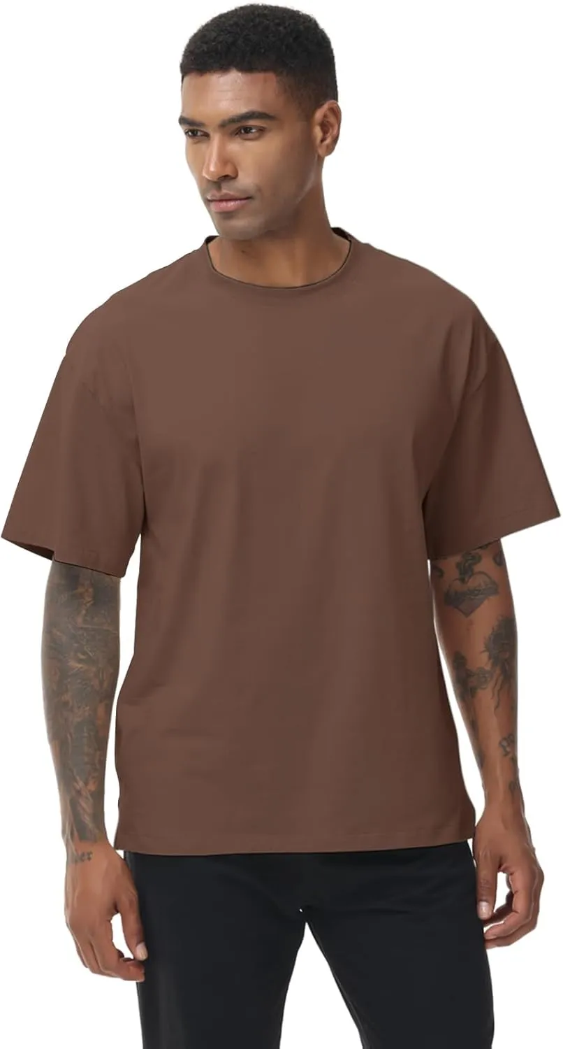 Muscle Killer 1/2pack Mens T Shirt Gym Workout Dry Fit Short Sleeve Athletic Fitness Crew Neck Tee Shirts Casual Loose Fit