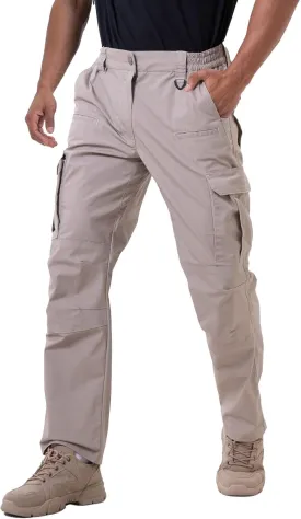 NATUVENIX Mens Work Pants Ripstop Tactical Pants for Men Lightweight Hiking Pants Men Water Resistant Cargo Pants Military