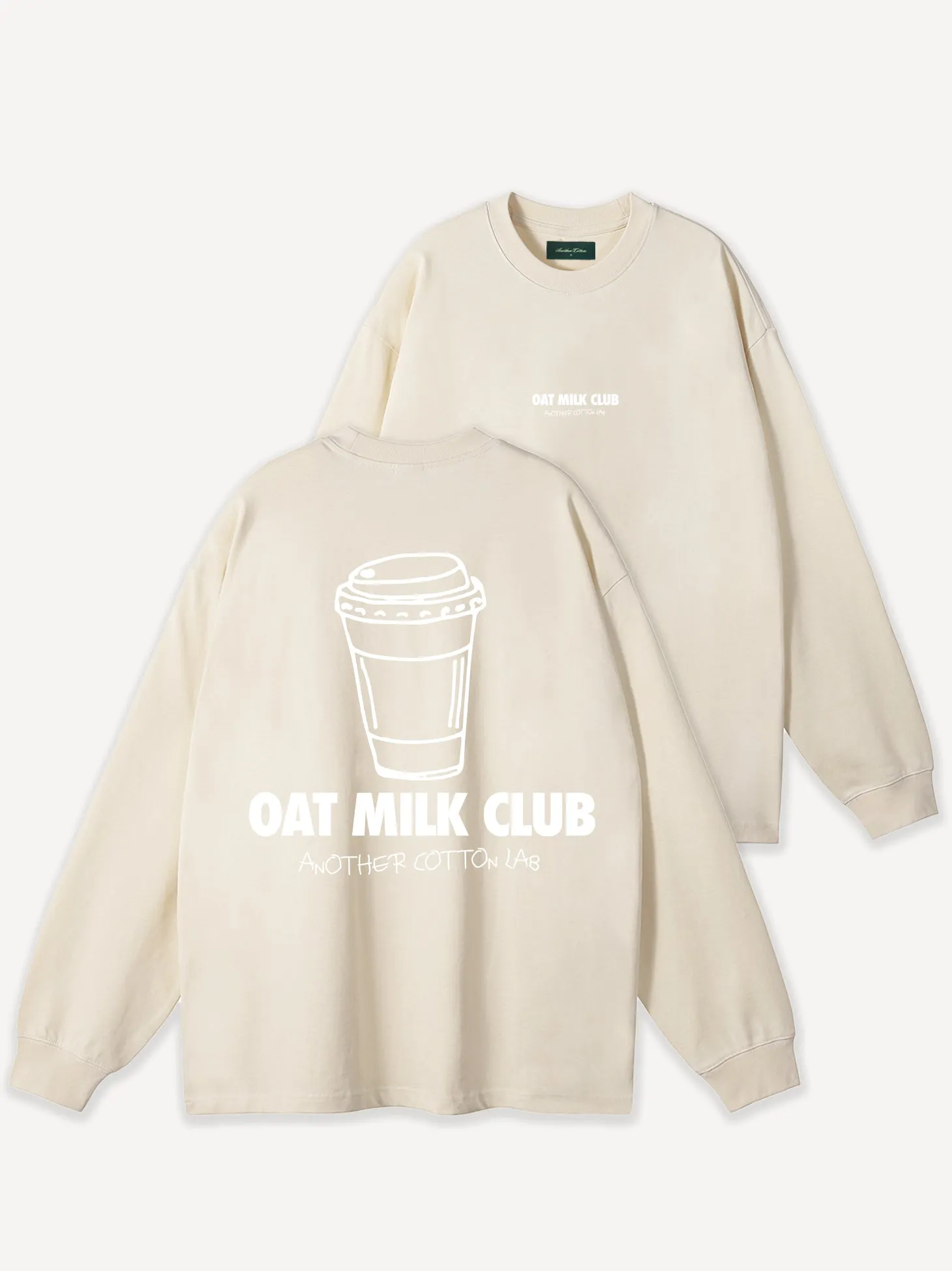 Oat Milk Club Oversize Longsleeve