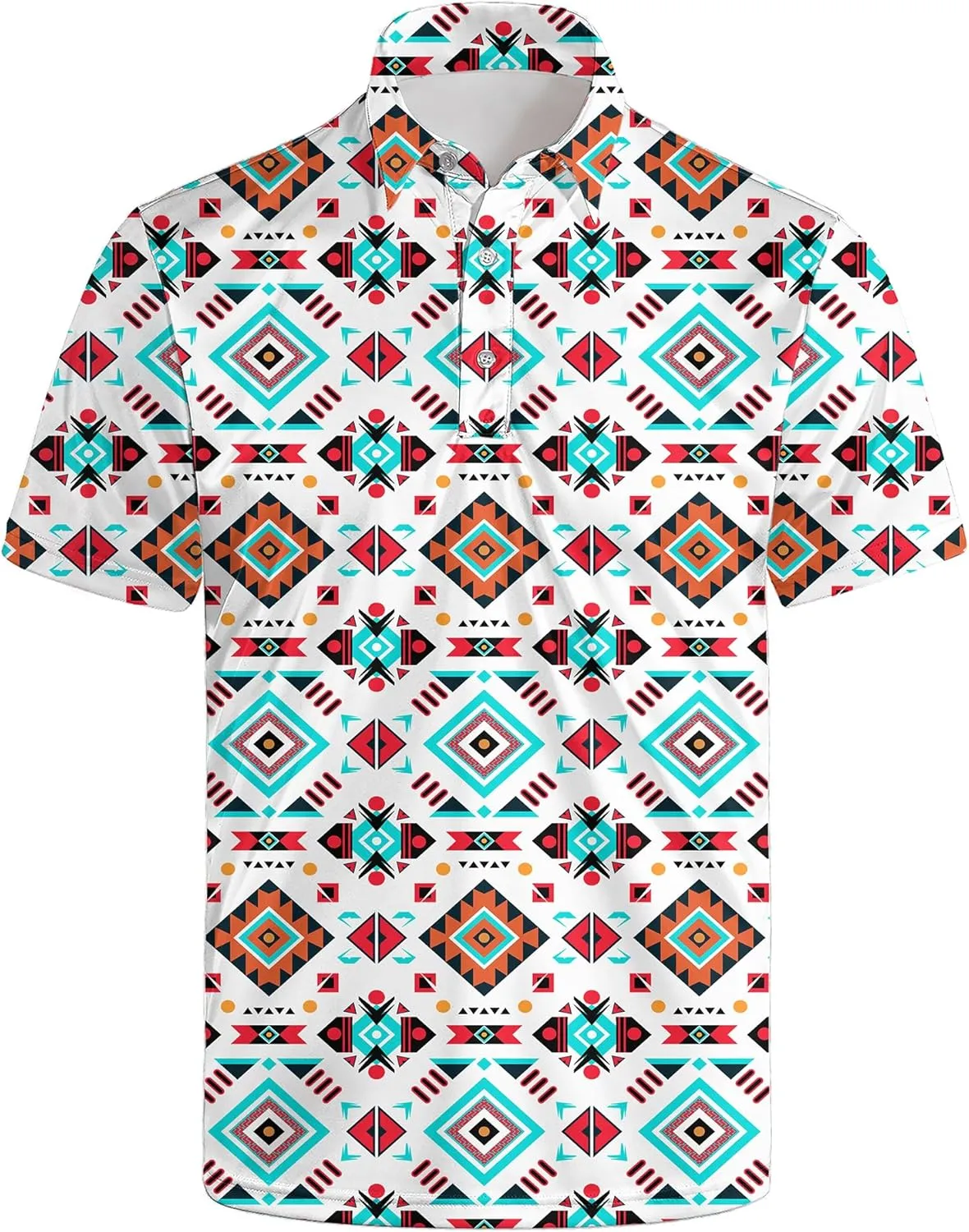 Polo Shirts for Men Moisture Wicking Mens Polo Shirts Patriotic Shirts for Men