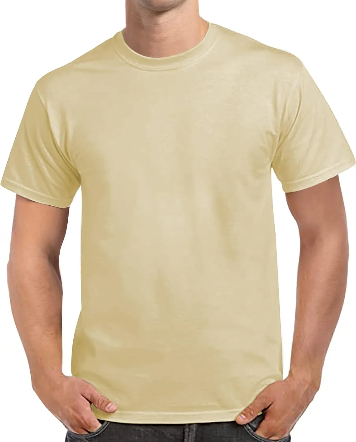 QUALFORT Men's Bamboo Visocse T Shirts