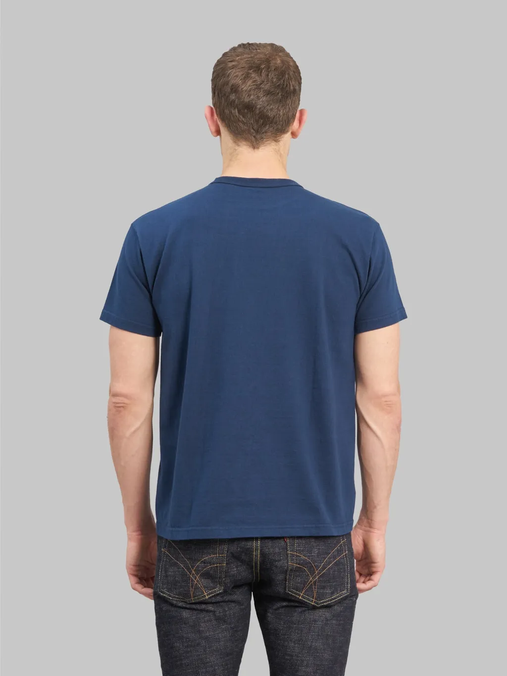 Heavyweight Navy Samurai Jeans with Pocket