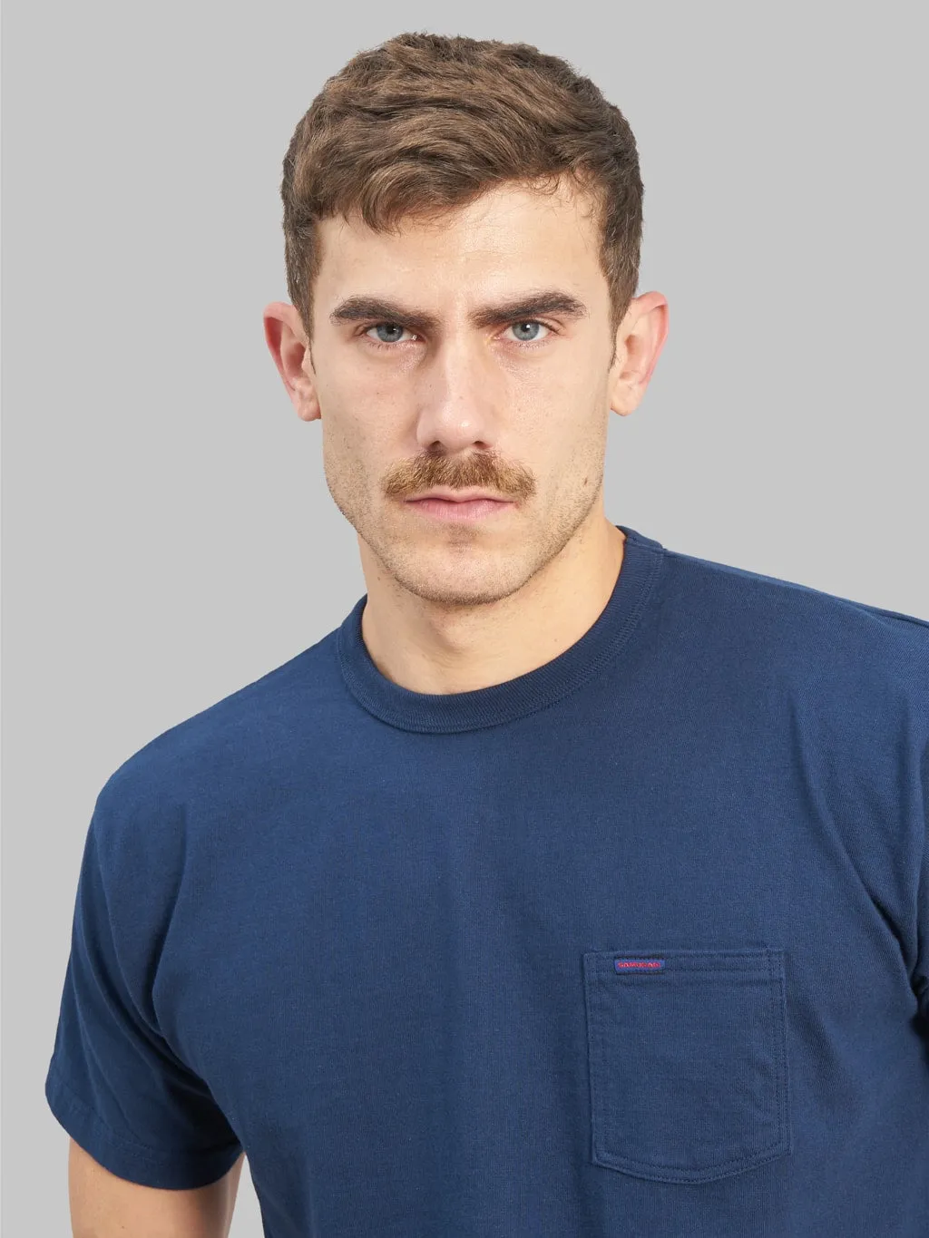Heavyweight Navy Samurai Jeans with Pocket