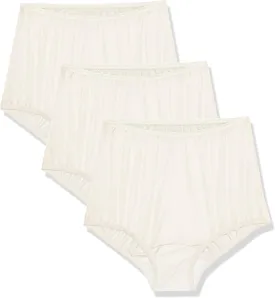 Vanity Fair Women's High Waisted Underwear, Full Coverage Ladies Panties, Perfectly Yours Briefs